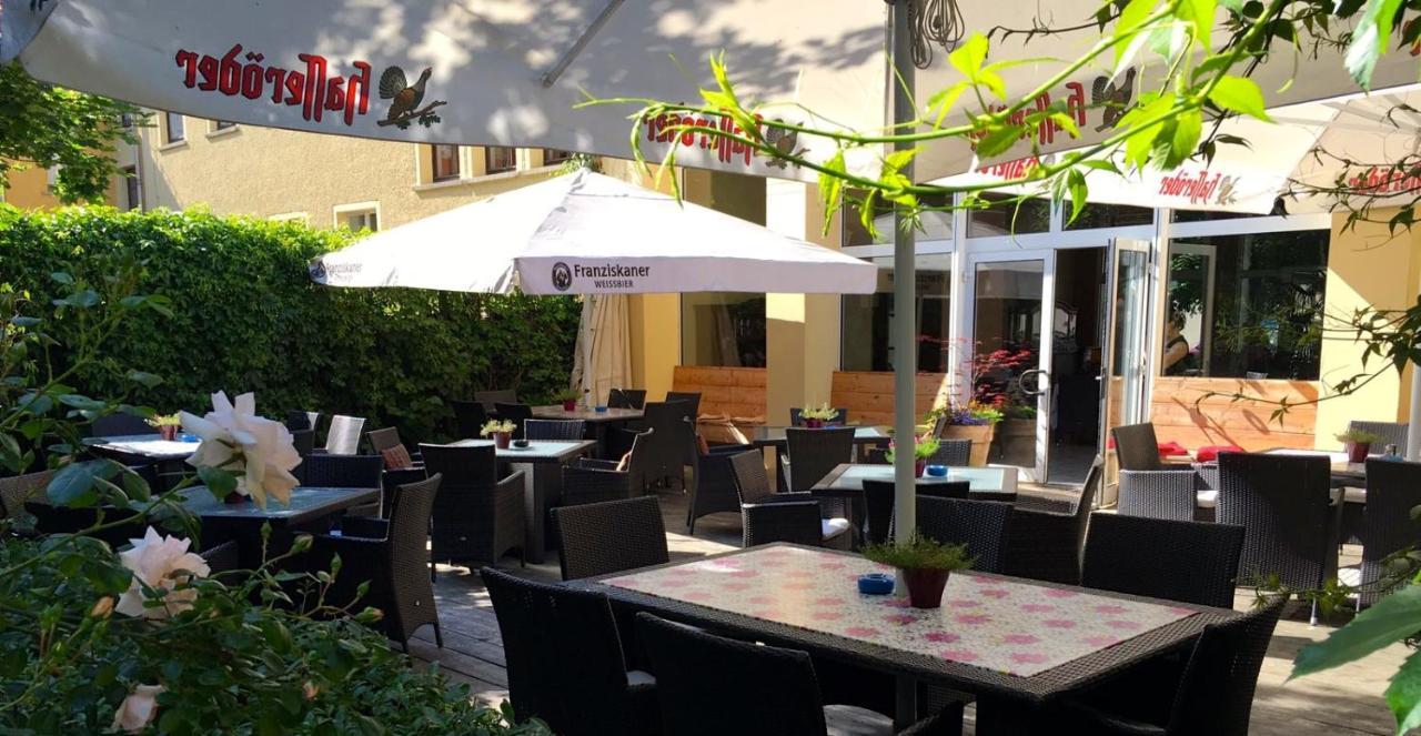 Hotel Zum Schwan Nachterstedt Bagian luar foto
